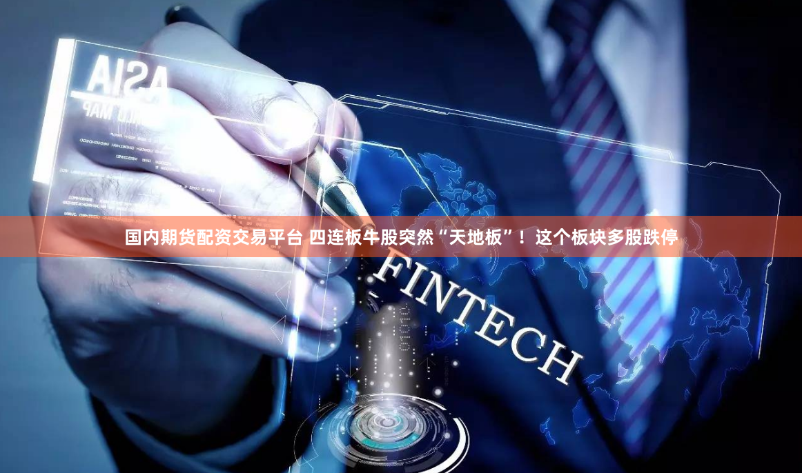国内期货配资交易平台 四连板牛股突然“天地板”！这个板块多股跌停